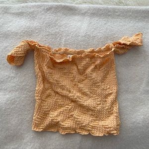 Yellow urban outfitters top